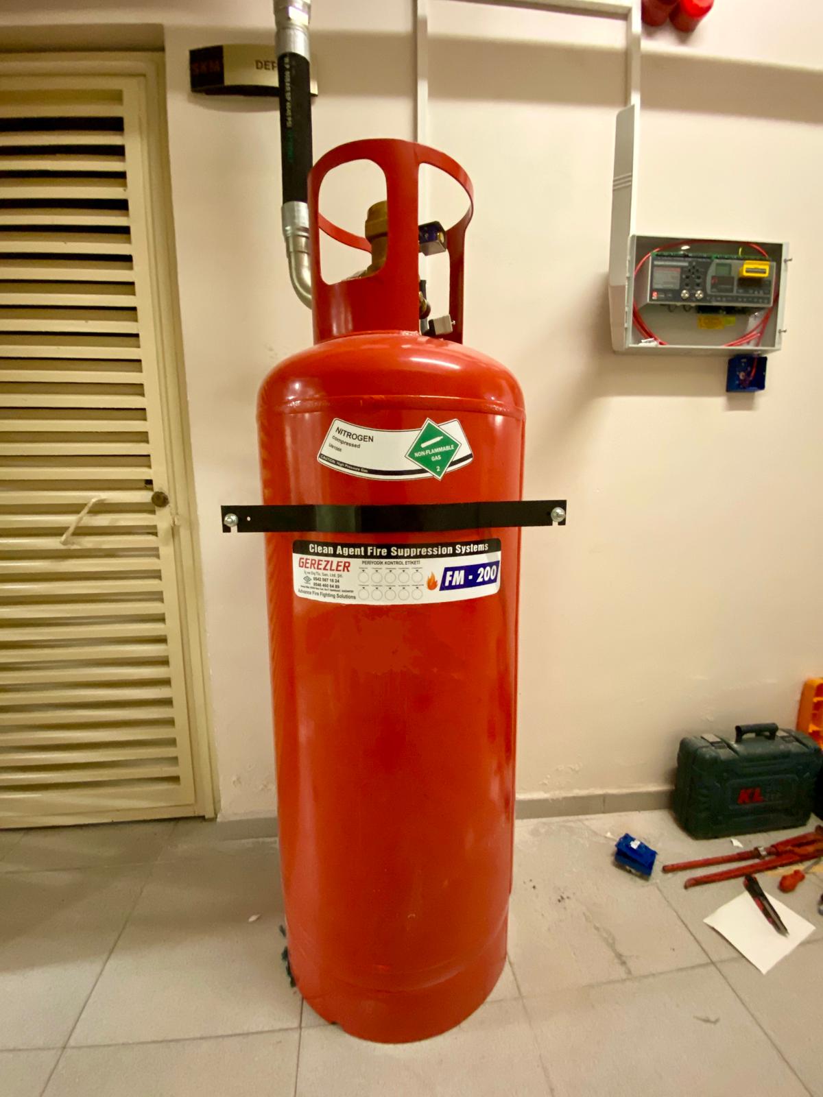 FM-200 (HFC-227ea) GAZLI YANGIN SÖNDÜRME SİSTEMİ